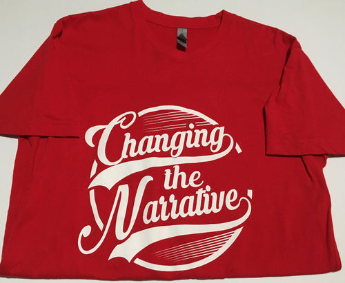 Changing the Narrative 'Circular' Red T-shirt