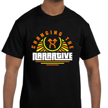 Load image into Gallery viewer, Changing the Narrative &#39;Orange &amp; Yellow Rays&#39; Unisex T-shirt